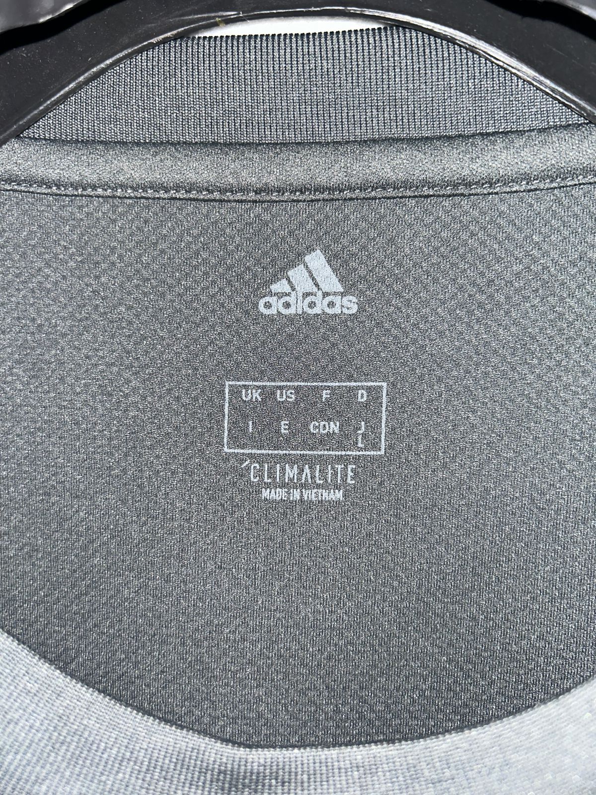 Adidas Gray ClimaLite - Large