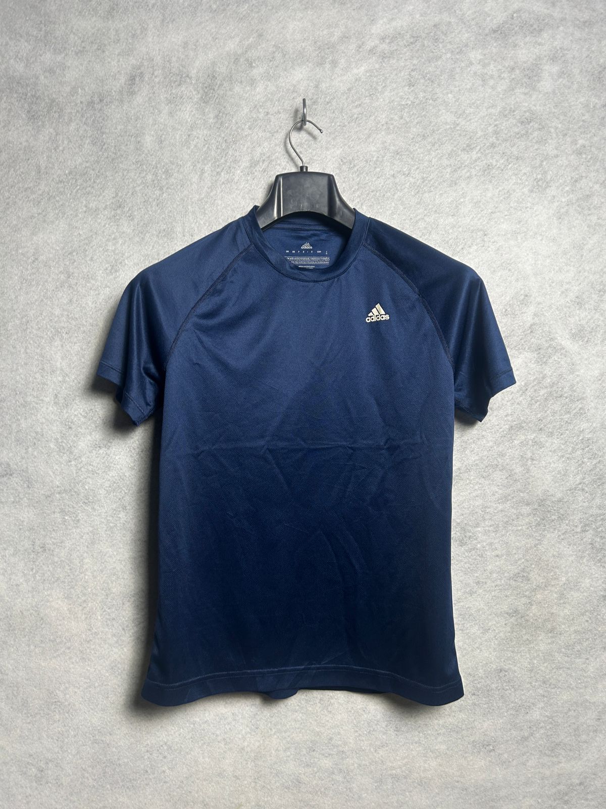 Adidas Ink Blue Round Tee - Medium