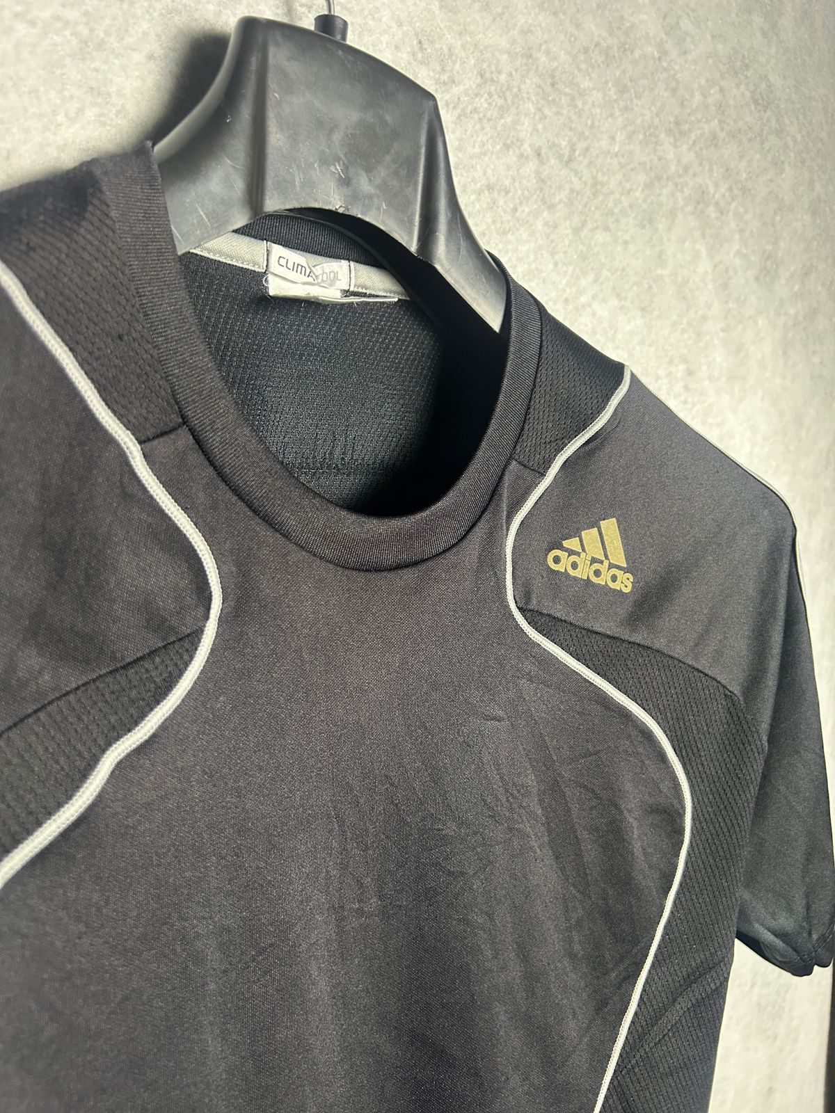 Adidas Black ClimaCool Round Tee - Large