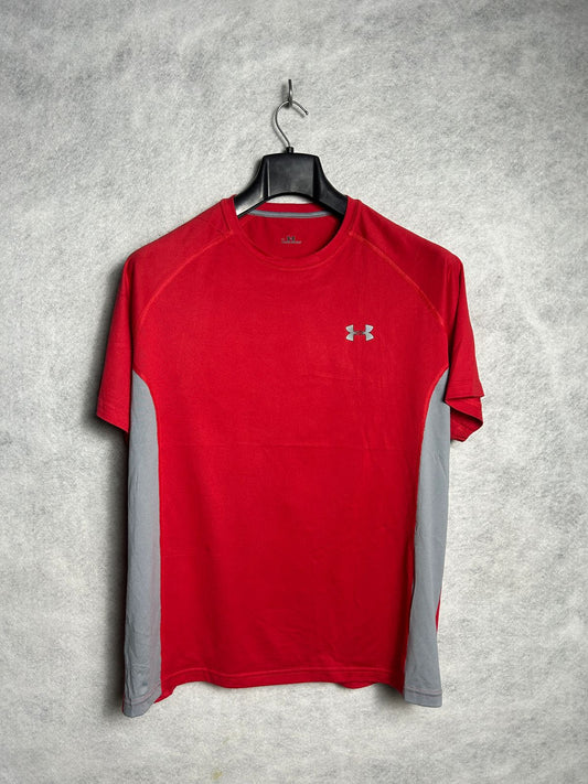 Under Armour Red Round Neck - XL