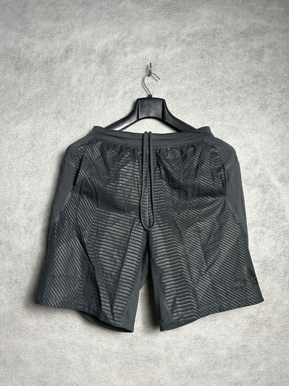 Adidas Gray & Black Short - Small