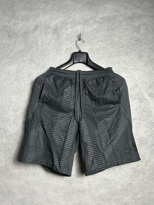 Adidas Gray & Black Short - Small