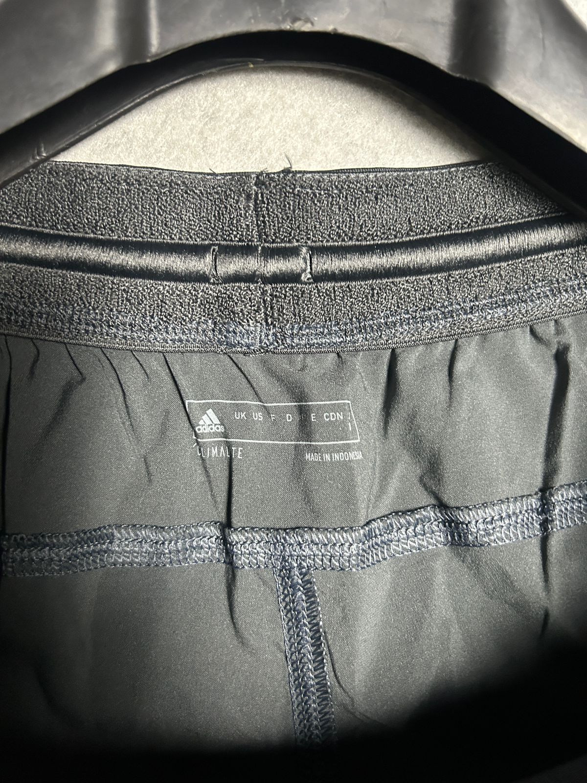 Adidas Gray & Black Short - Small