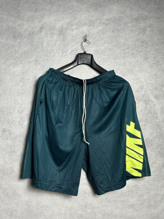 Nike Neon Green Logo Short - XL
