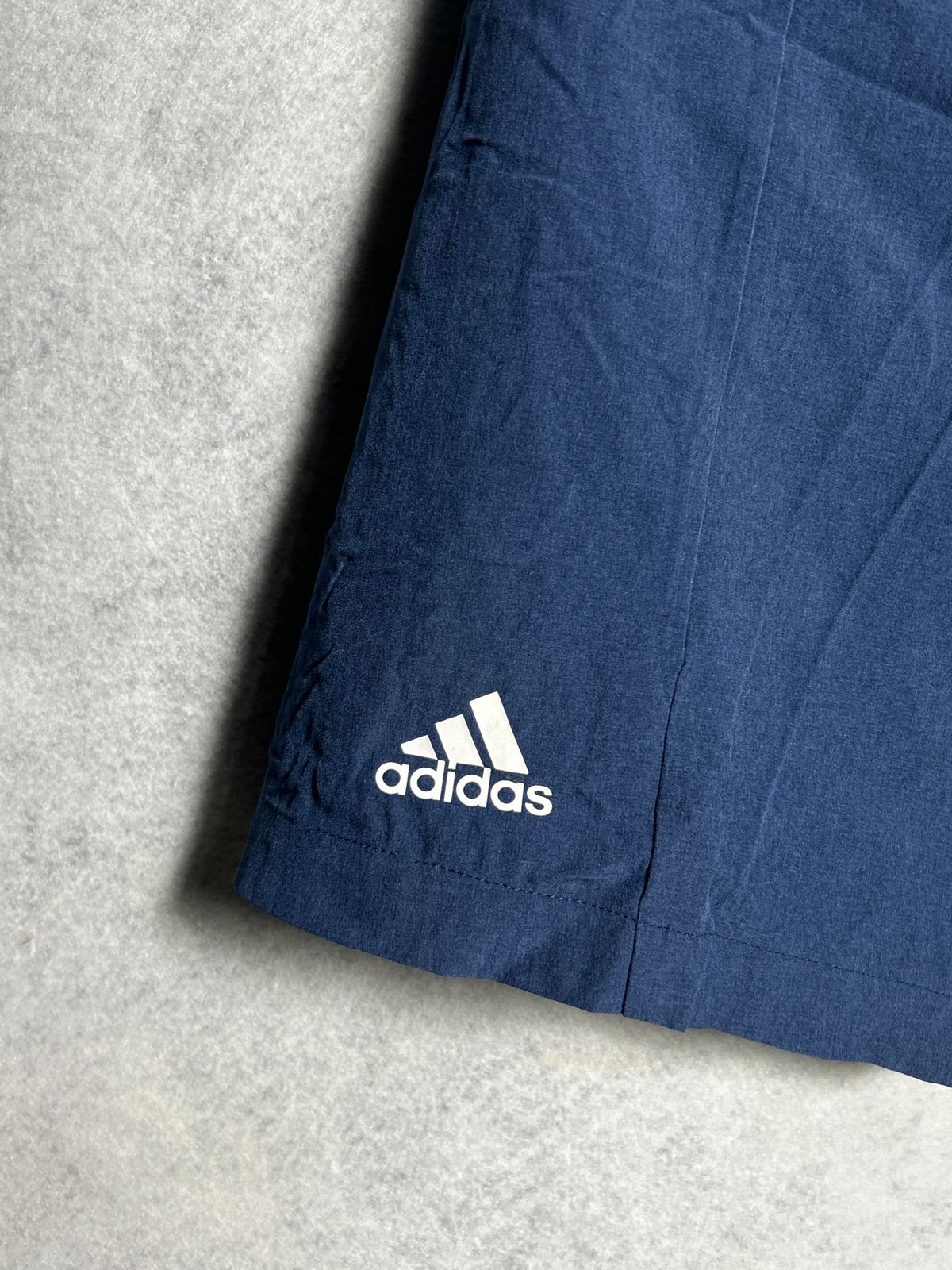 Adidas Ink Blue ( The Three Stripes Through Sports We Have To Change Lives ) Short - Small (Copy)