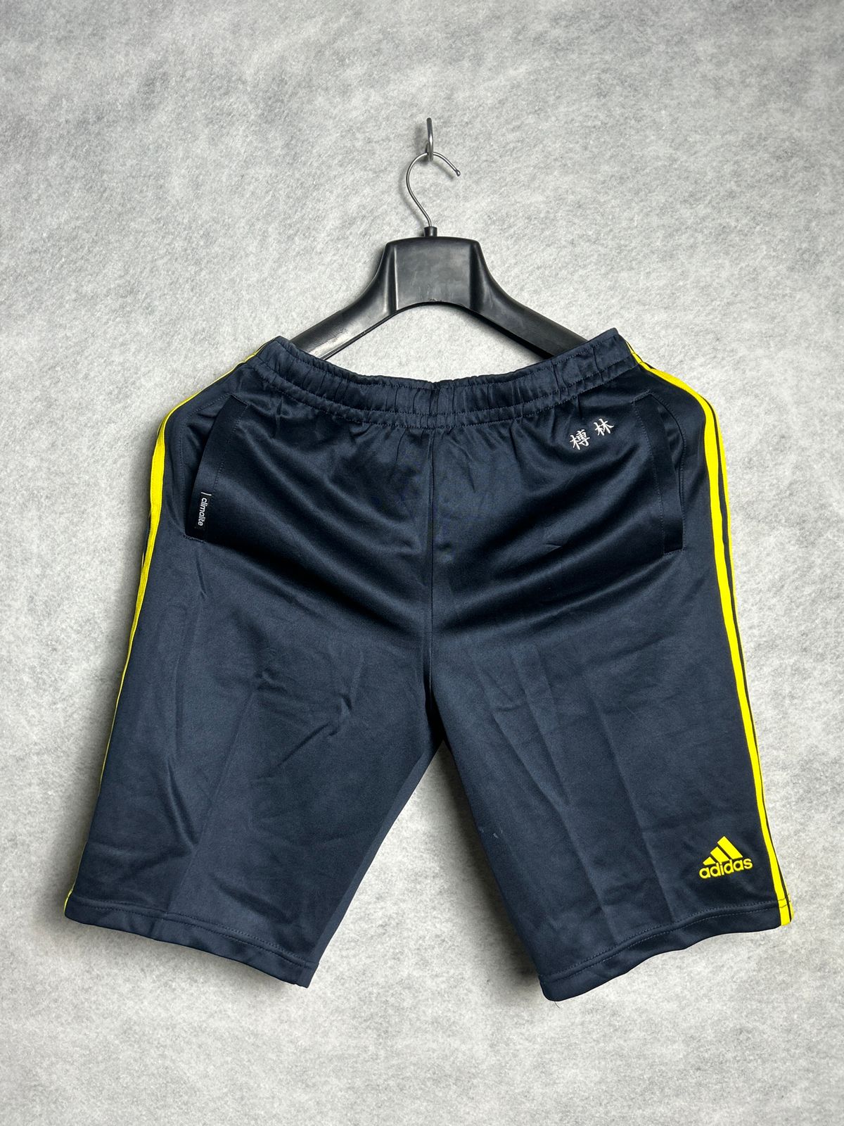 Adidas Blue & Lime Green Short - Large