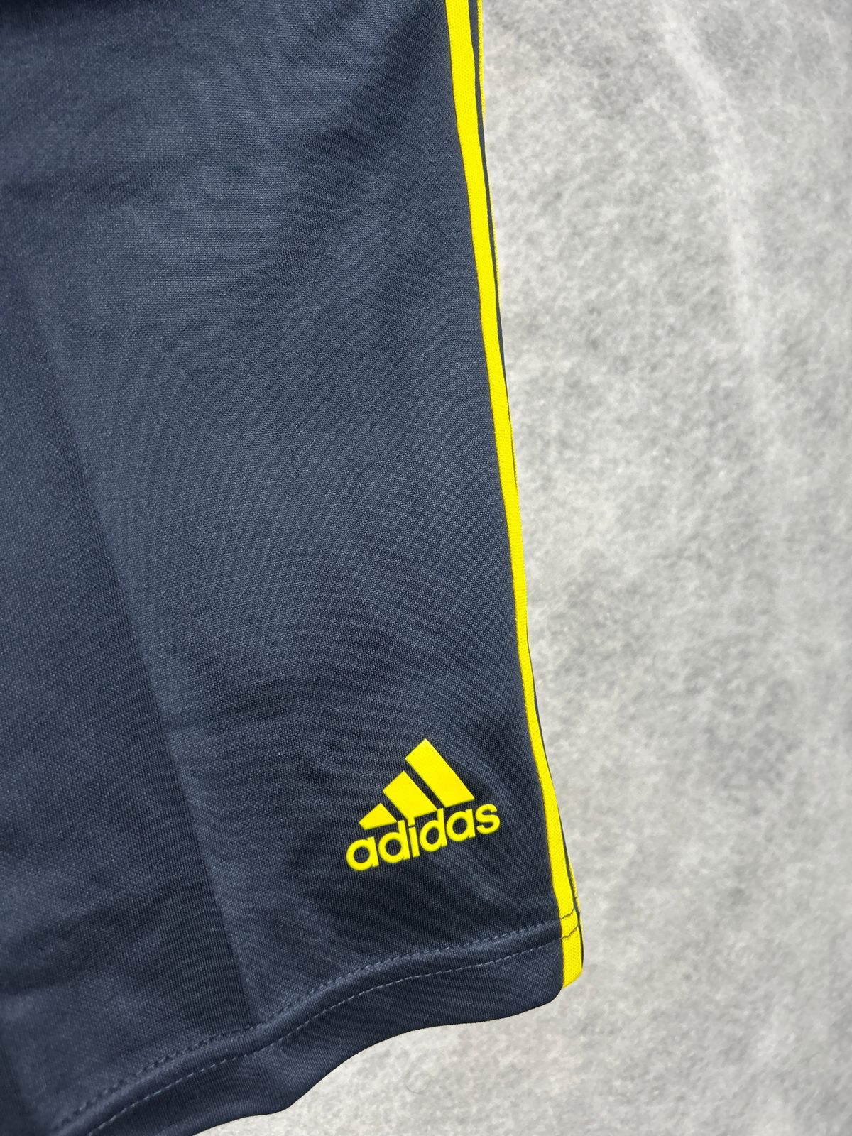 Adidas Blue & Lime Green Short - Large