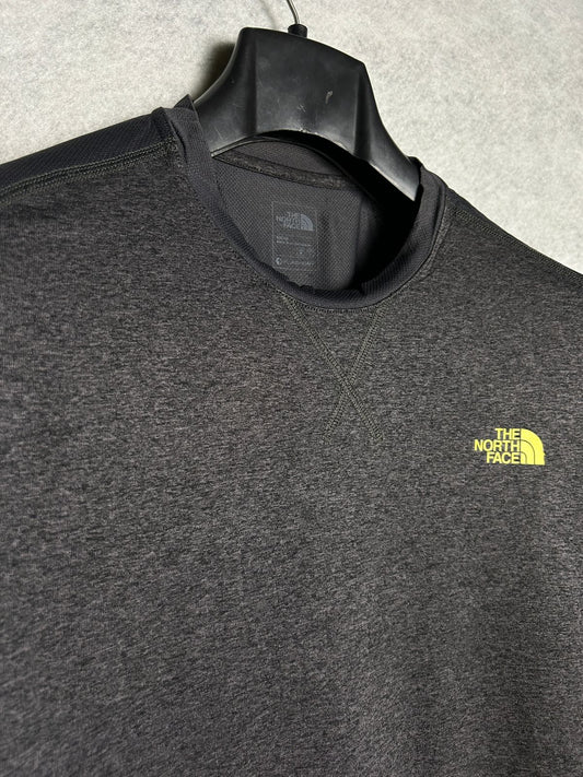 The North Face Yellow Logo Tee - Medium
