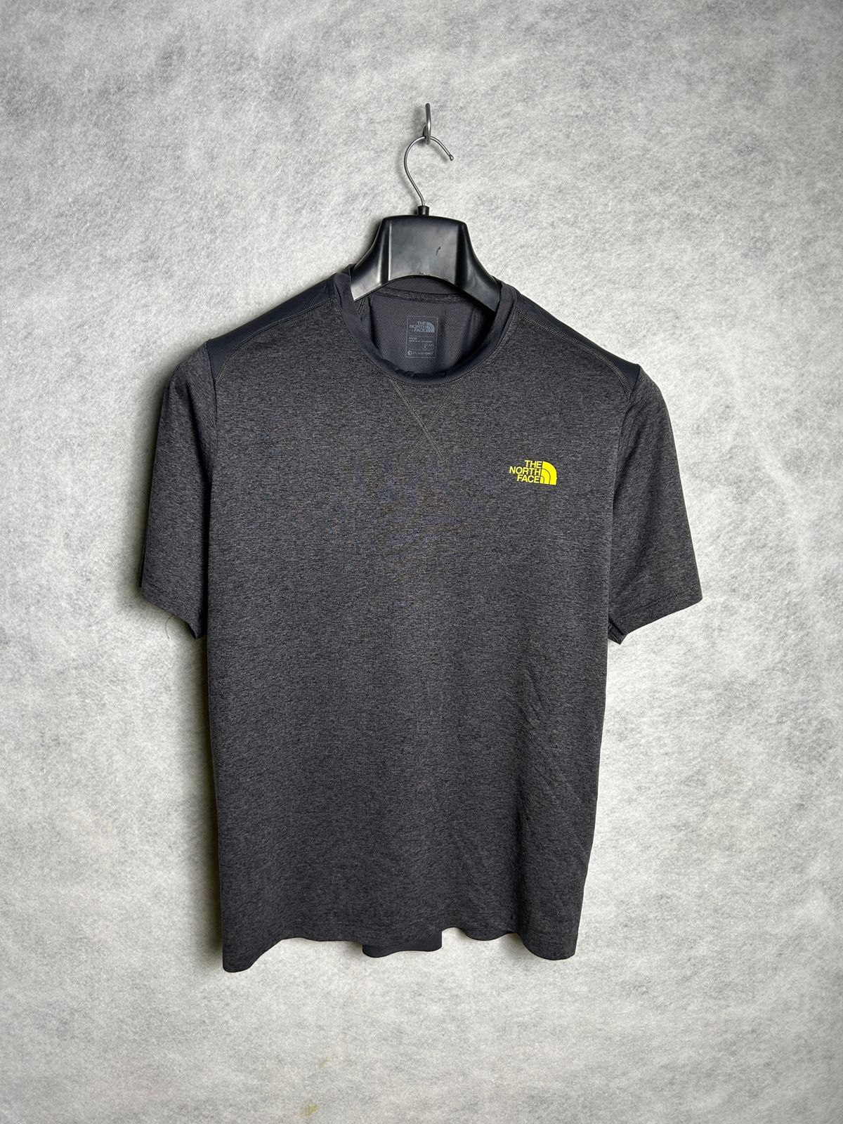 The North Face Yellow Logo Tee - Medium