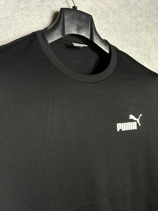 Puma Black Round Neck - XL