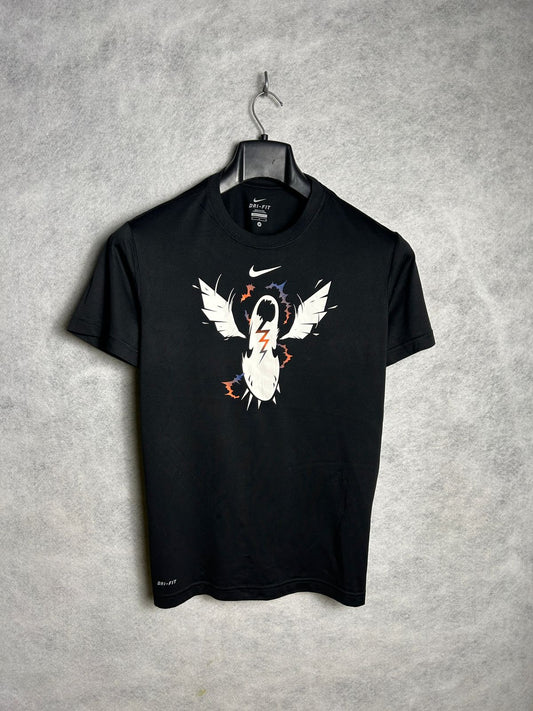 Nike Better World Run Thunder Angle Printed Tee - Medium