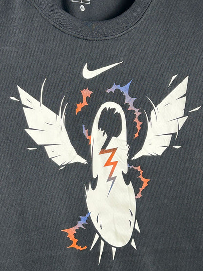 Nike Better World Run Thunder Angle Printed Tee - Medium