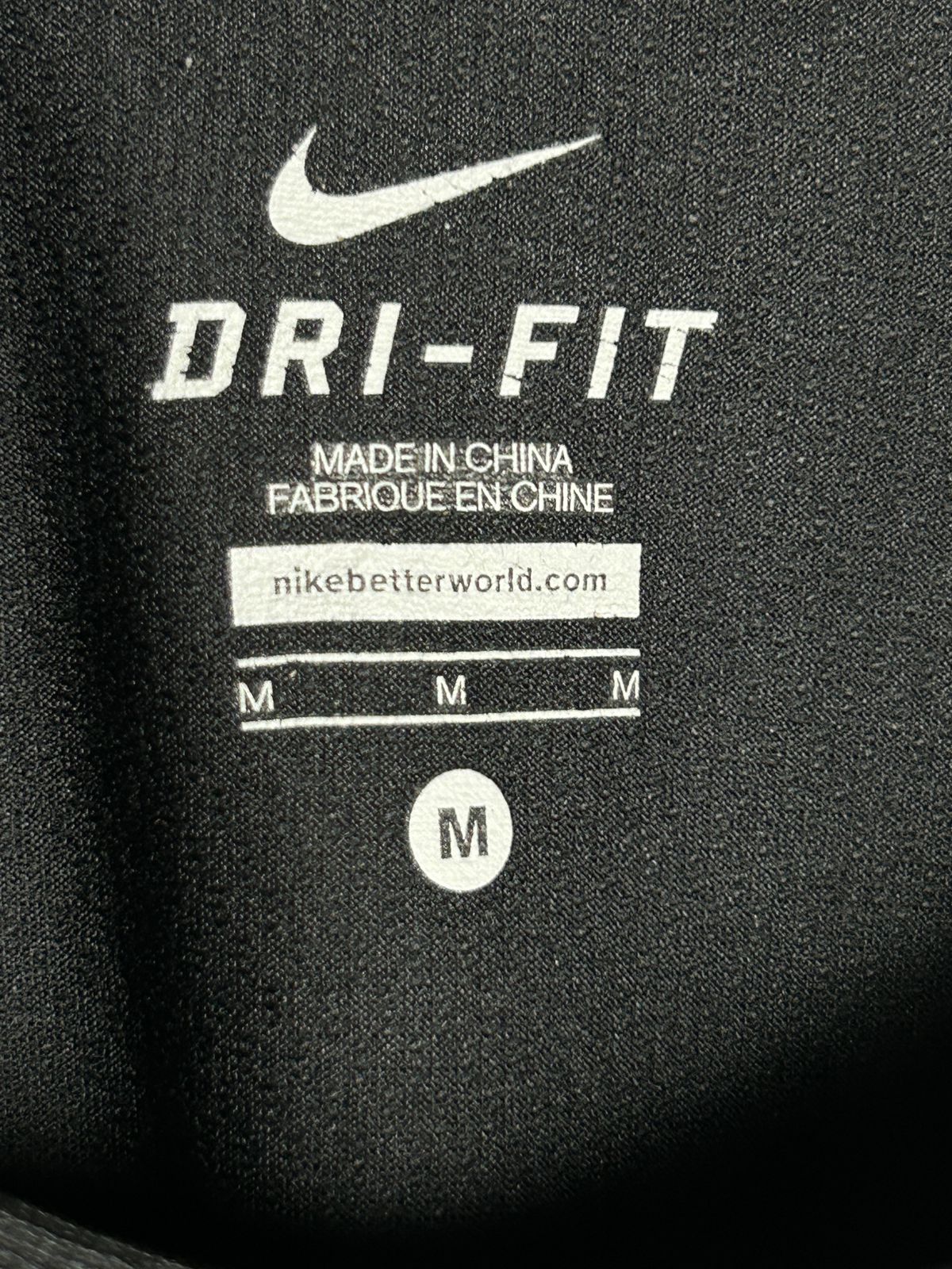 Nike Better World Run Thunder Angle Printed Tee - Medium