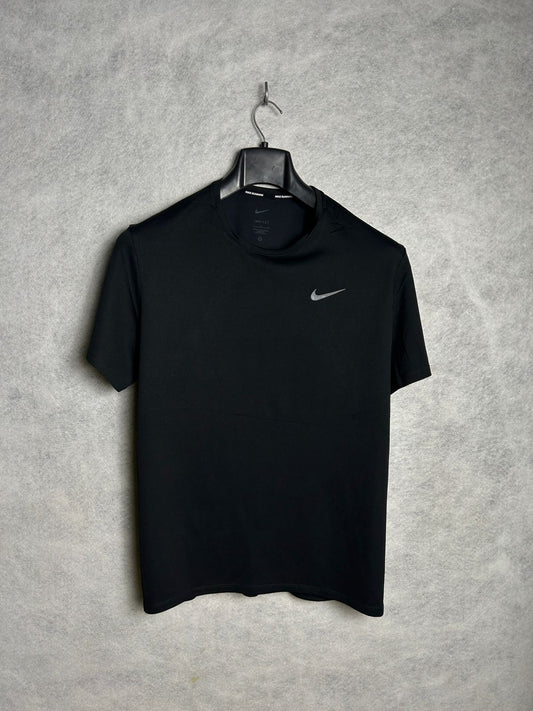 Nike Dri Fit Black Round Tee - Large