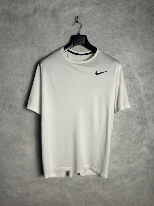 Nike White Round Neck - XL