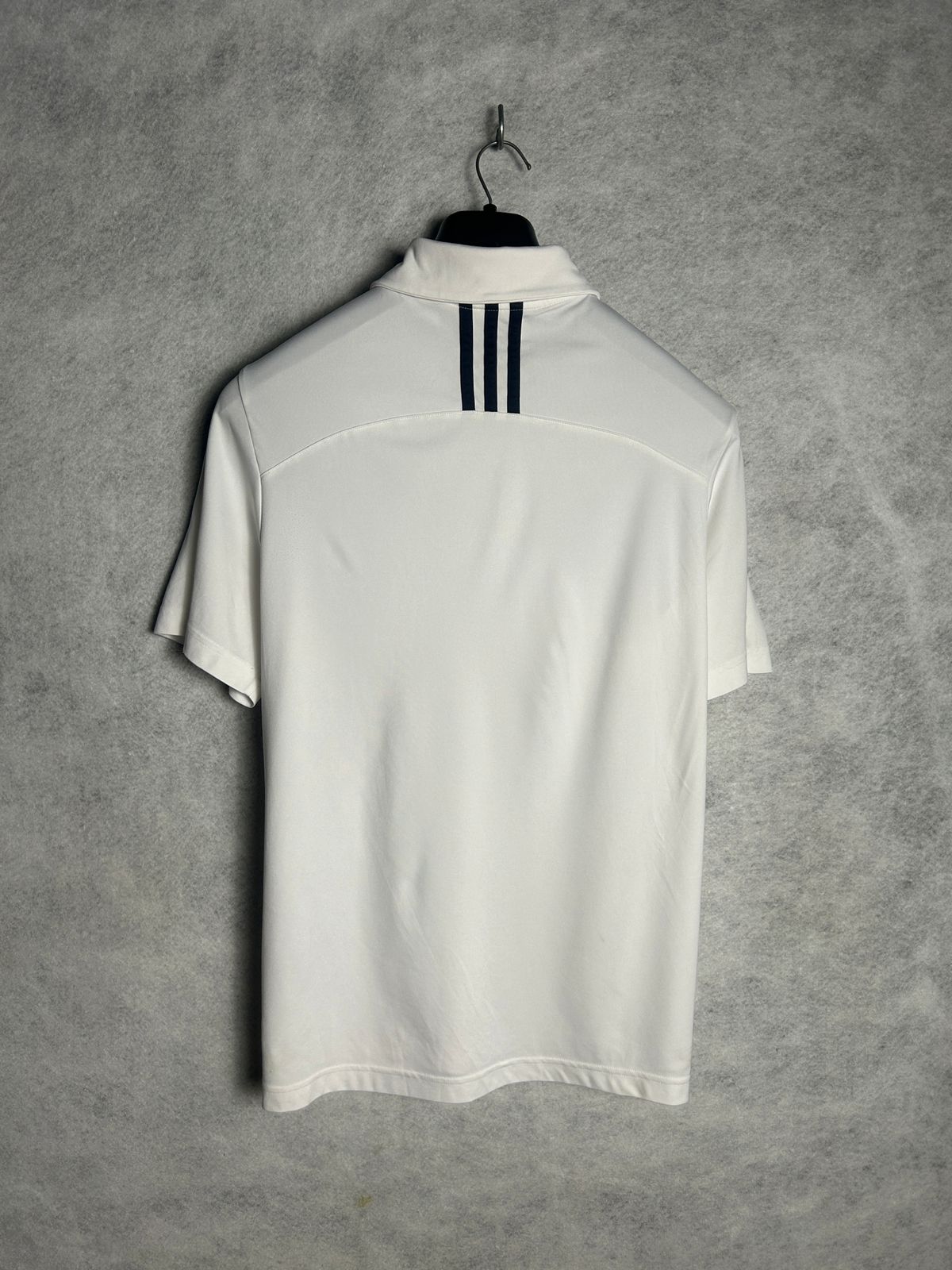 Adidas White Polo - Medium