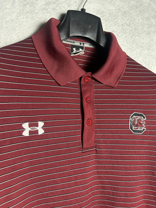 Under Armour Red Polo - XL