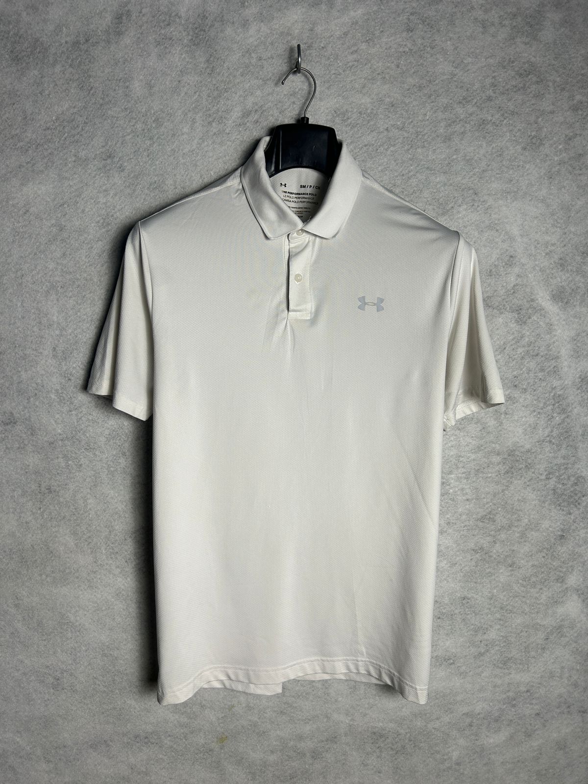 Under Armour The Performance Polo White- Small