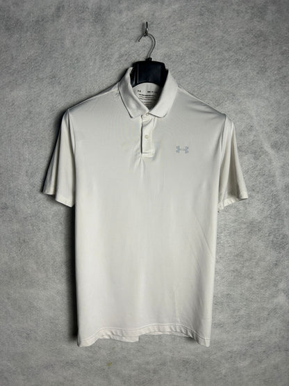 Under Armour The Performance Polo White- Small