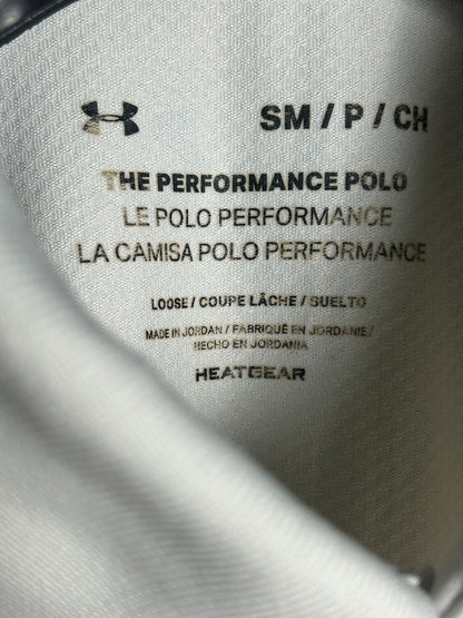 Under Armour The Performance Polo White- Small
