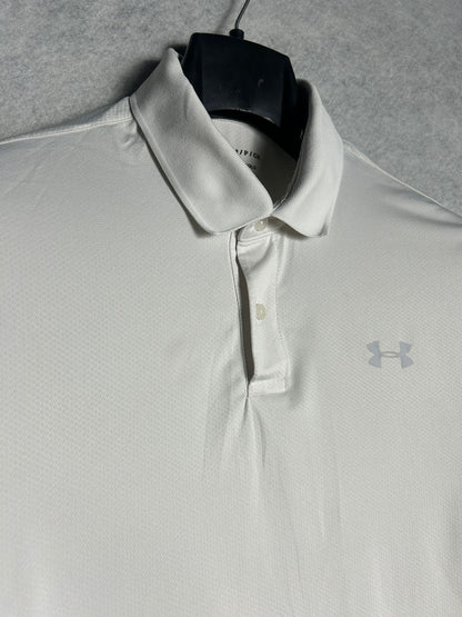 Under Armour The Performance Polo White- Small