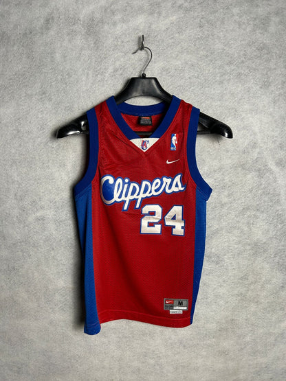 Nike Clipper 24 Logo Sando V Tee - Medium