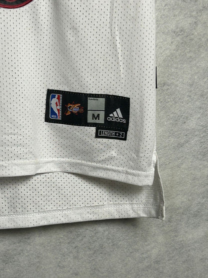 Adidas Sixers 3 Logo Sando V Tee - Medium
