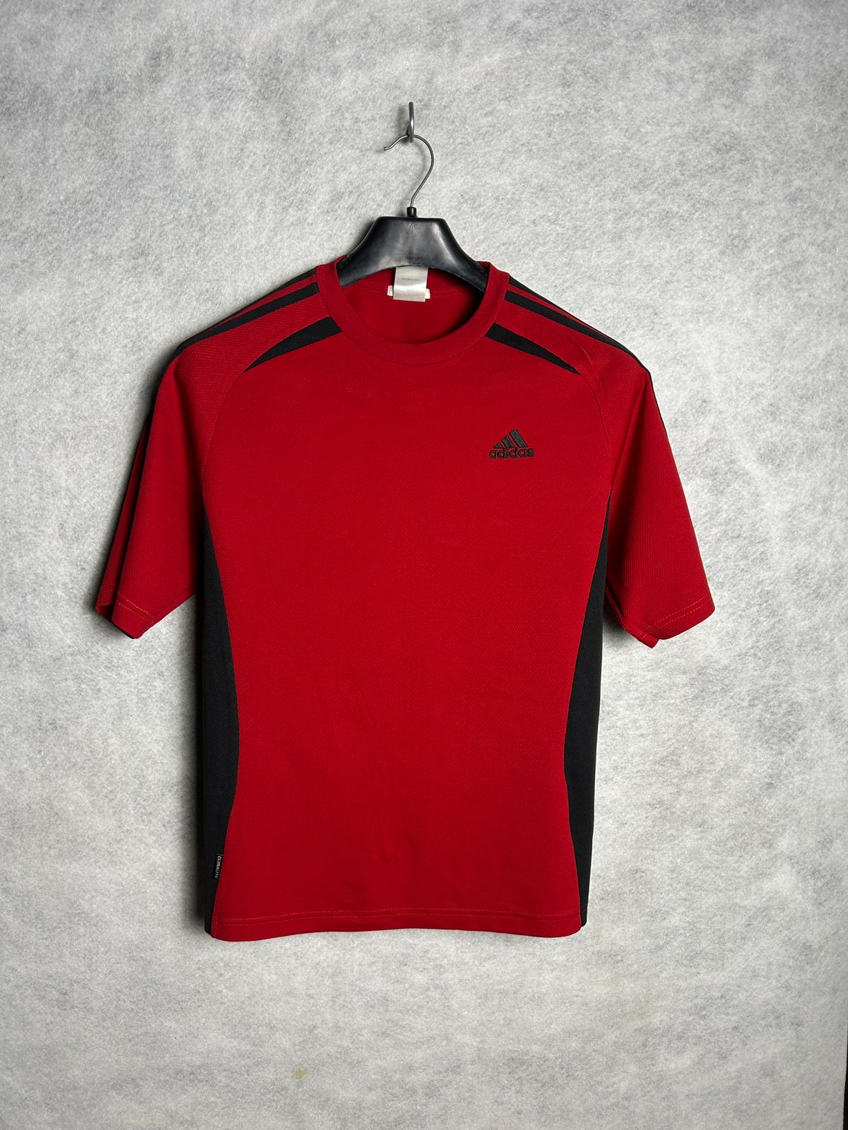 Adidas Red & Black Round Tee - Large