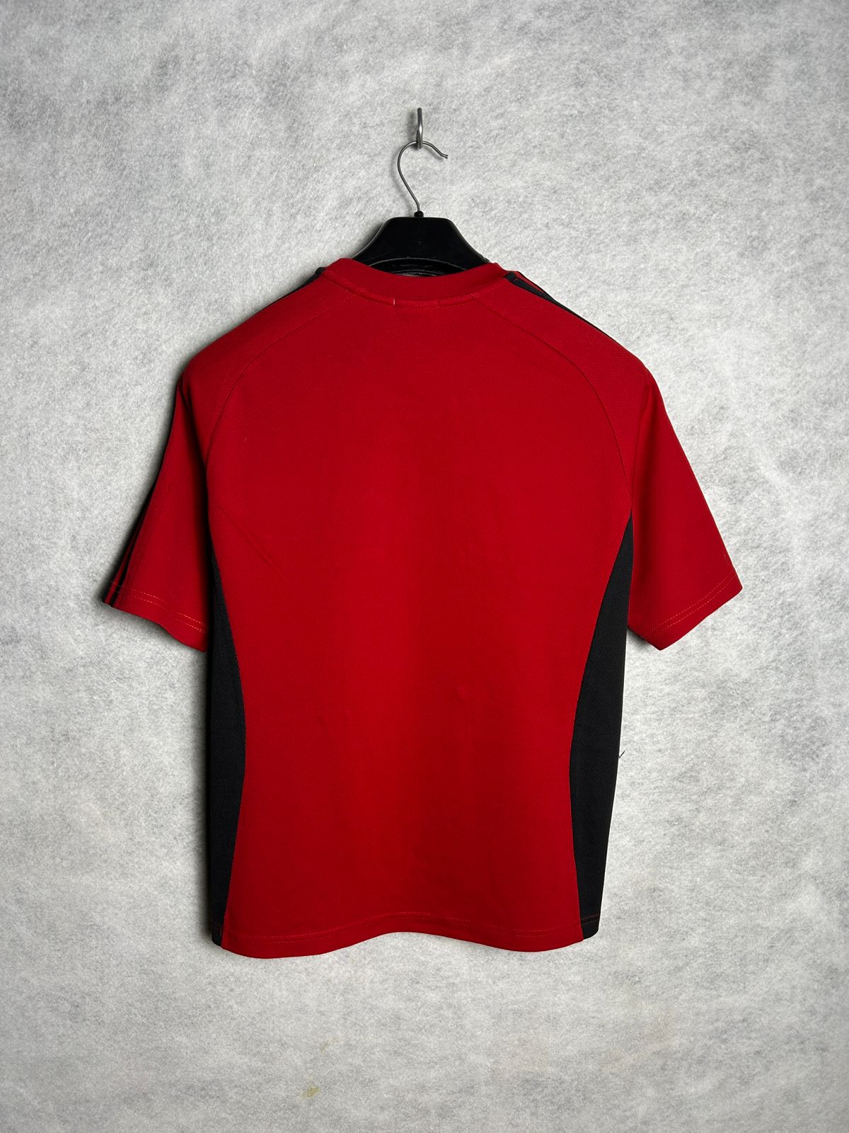 Adidas Red & Black Round Tee - Large