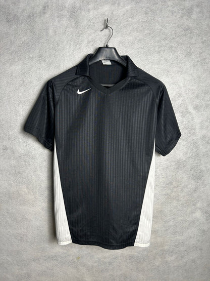 Nike Fit Dry Black V Neck Tee - Large