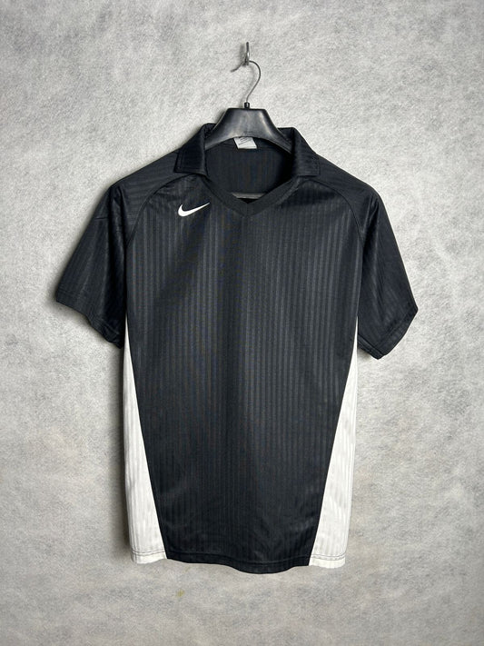 Nike Fit Dry Black V Neck Tee - Large