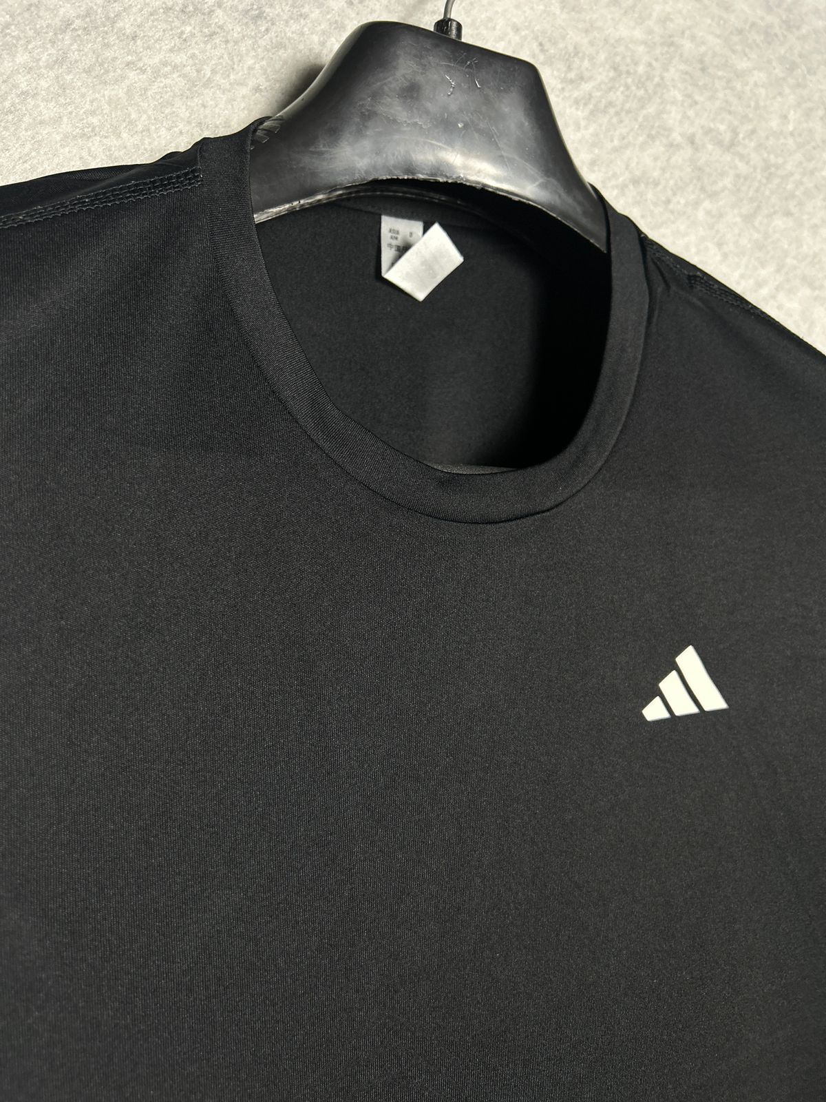 Adidas Black Round Tee - Large