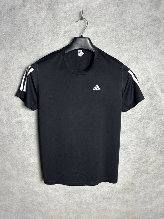 Adidas Black Round Tee - Large