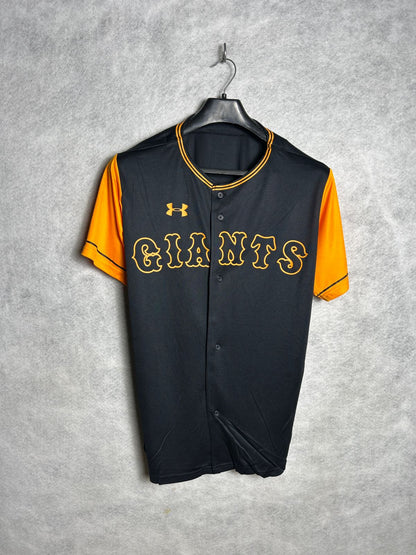 Under Armour Giants Black & Orange Baseball Jersey - Medium