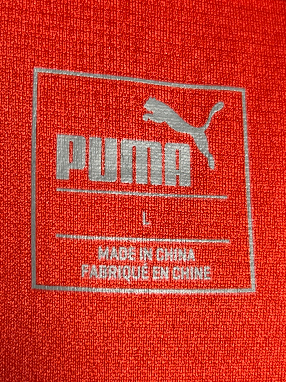 Puma  Red V Tee - Large