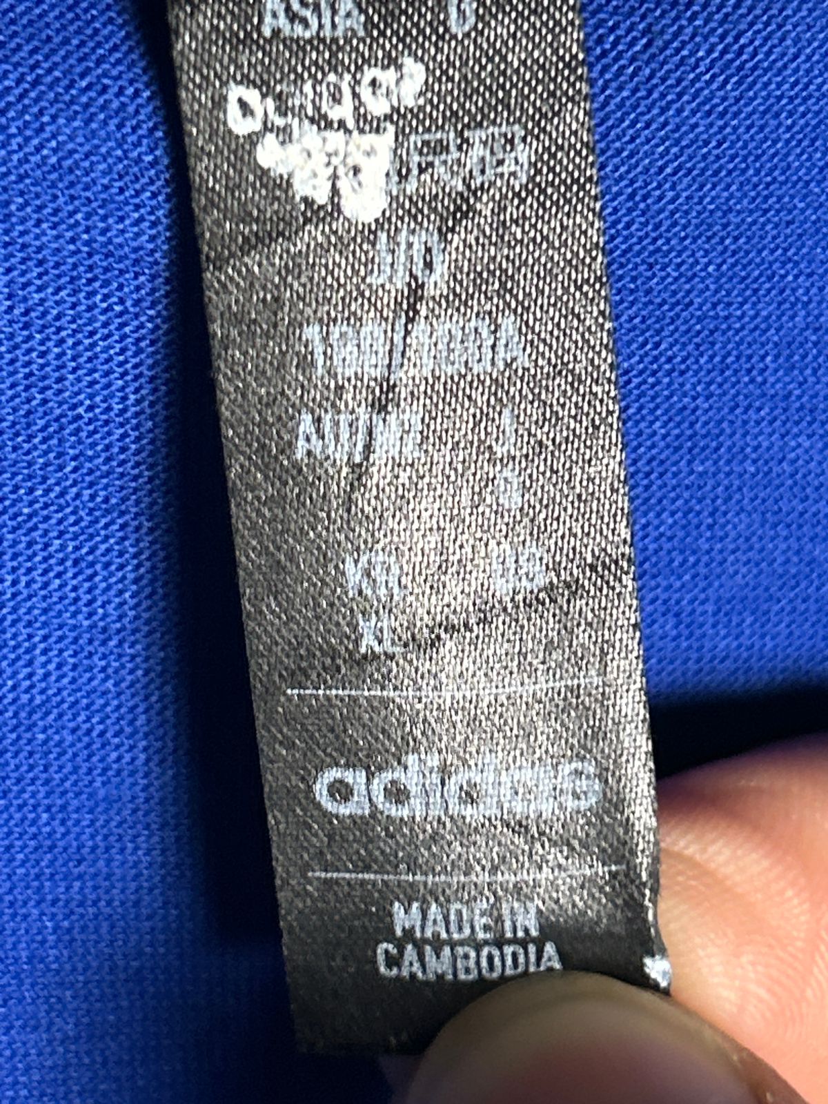 Adidas Blue Round Neck - XL