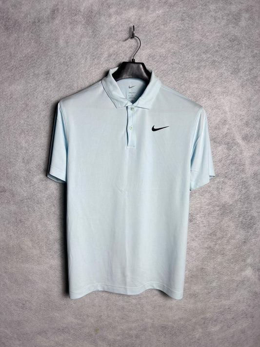 Nike Ice Blue Polo - Large