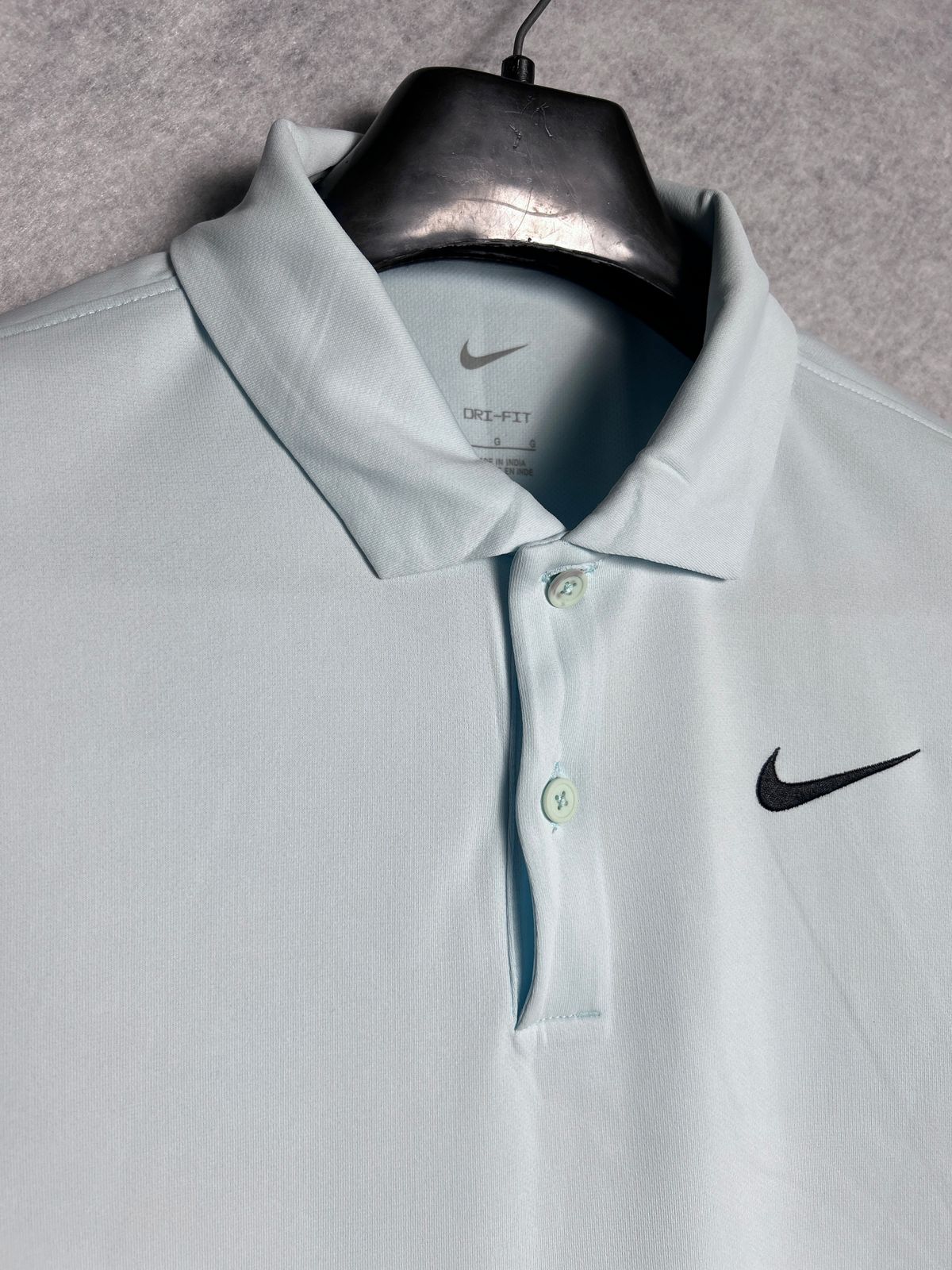 Nike Ice Blue Polo - Large
