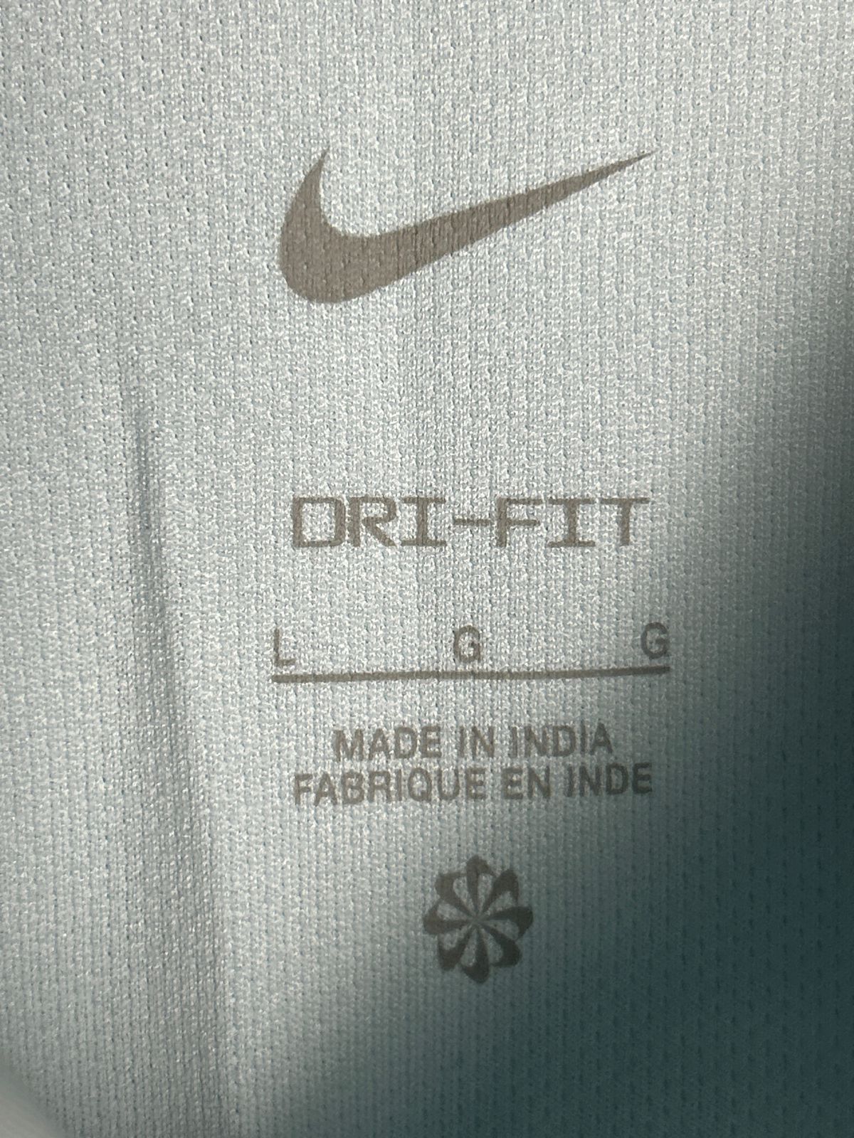 Nike Ice Blue Polo - Large