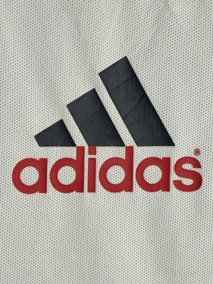 Adidas Black & White Round Neck - Small