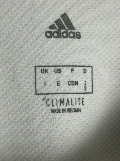 Adidas Climalite White Round Neck - Small