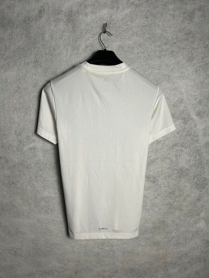Adidas Climalite White Round Neck - Small