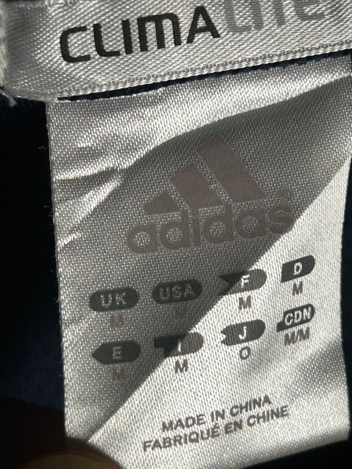 Adidas Climalite INK Blue Tee - Medium