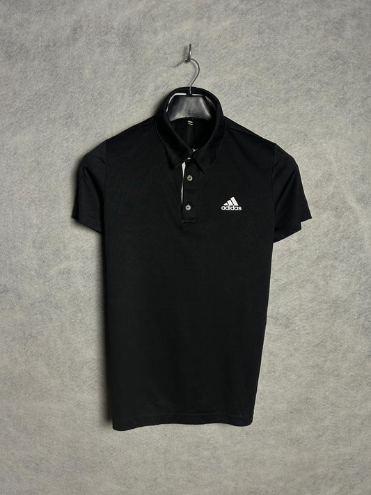 Adidas Climalite Black Polo - Small