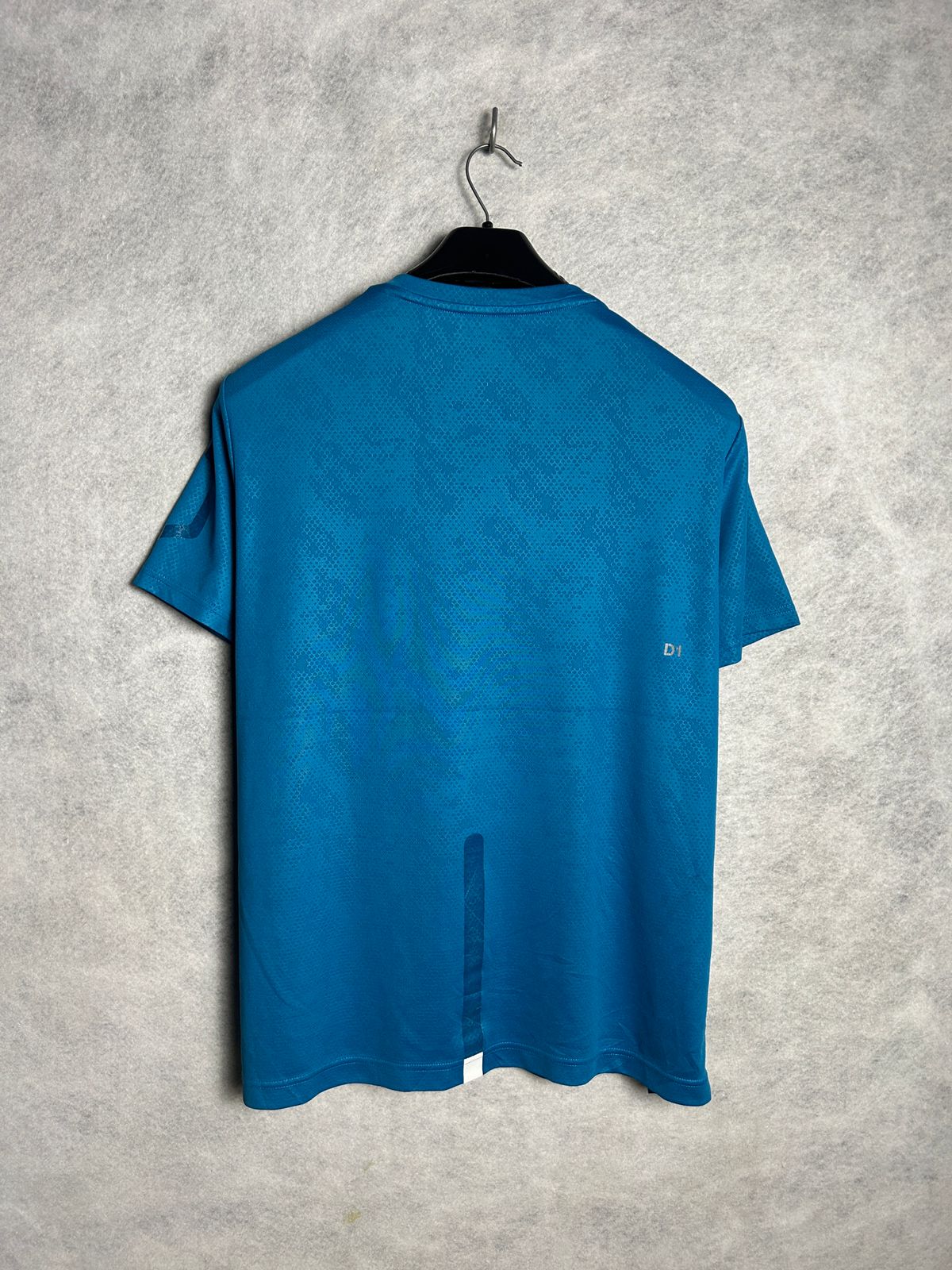 Asics Blue White Logo Tee - XL