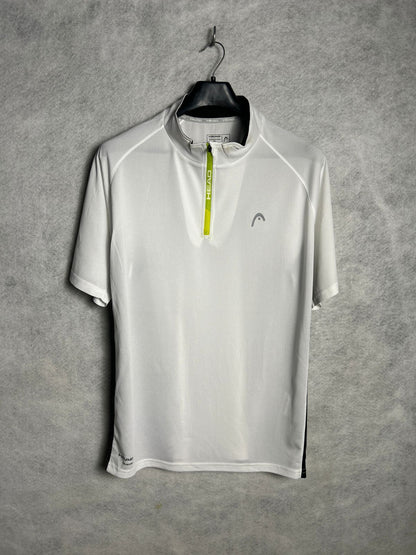 Head White Upper QTR Zip - 3L