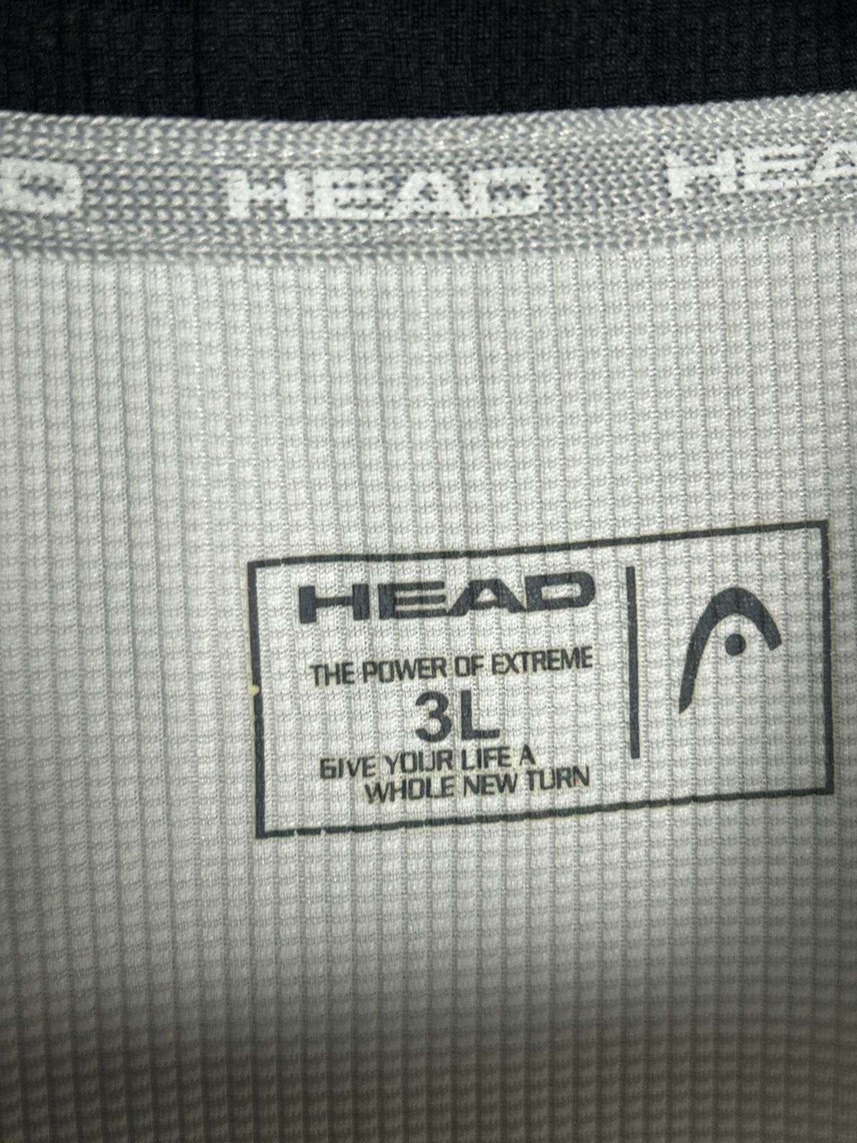 Head White Upper QTR Zip - 3L