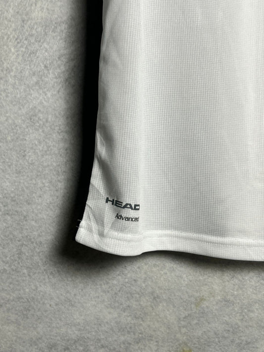 Head White Upper QTR Zip - 3L