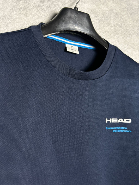 Head Blue Round Tee - Large