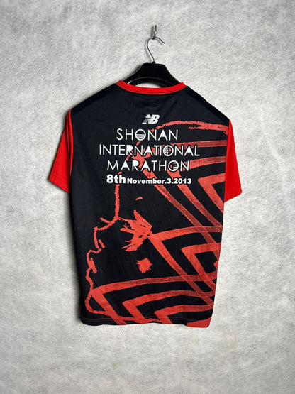 New Balance Red Excellent Is Made In Shonan Round Tee - Large